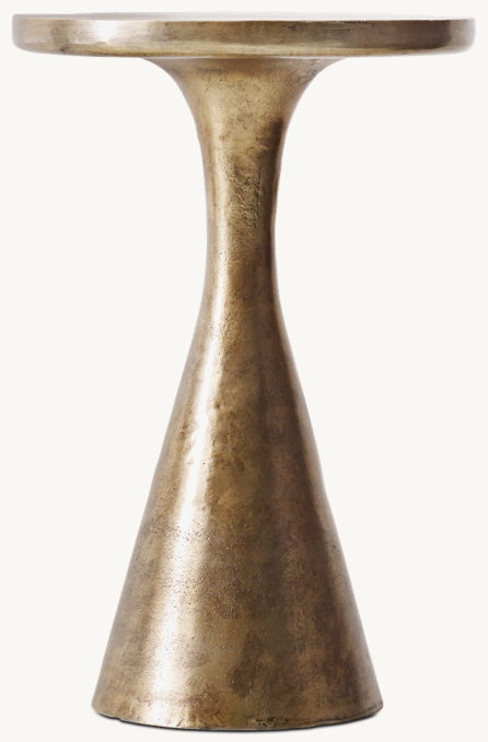 Kenzie Small Side Table | RH TEEN