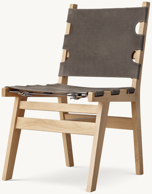Three Quarter view of Maxson Desk Chair - Charcoal 