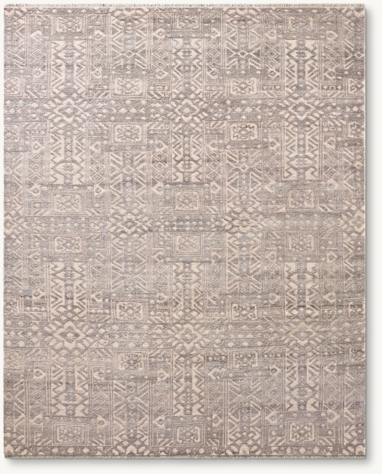 Overhead view of Anika Rug 