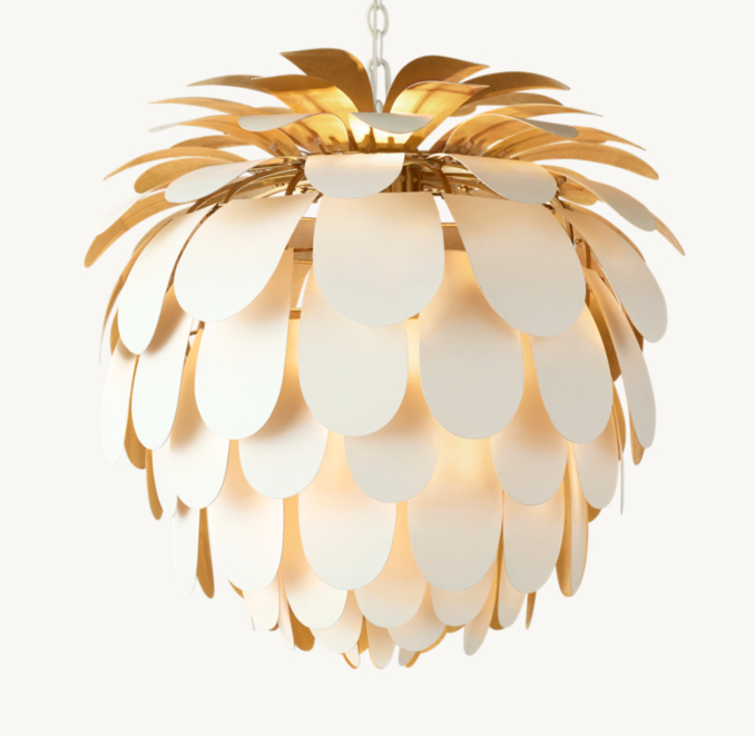 Front view of Aster Pendant  