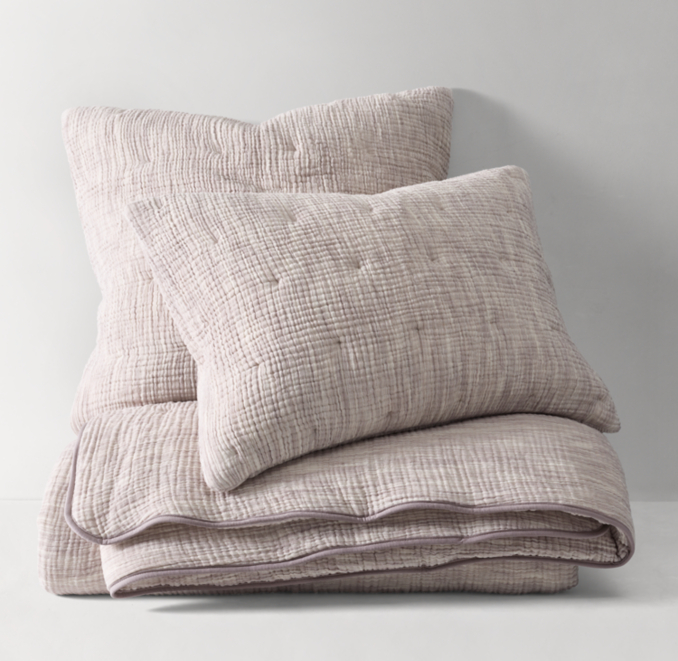 Mélange Cotton Gauze Quilt RH TEEN