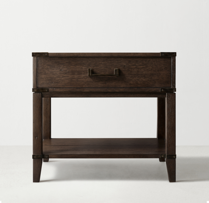 Cayden Campaign Nightstand RH