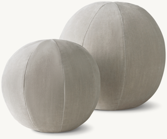 Front view of Sylvain Velvet Accent Pillow 