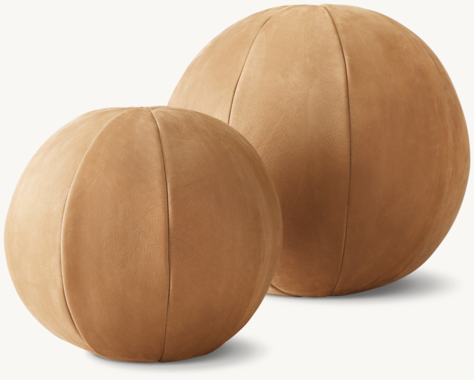 Front view of Sylvain Leather Accent Pillow 