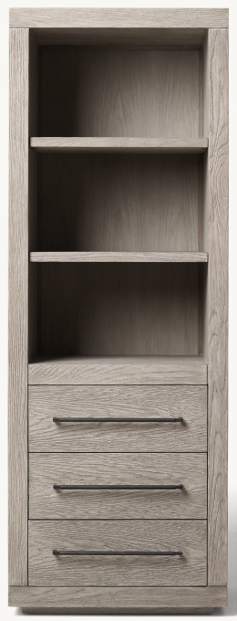 Front view of Kolden Tall Bookcase Tower 