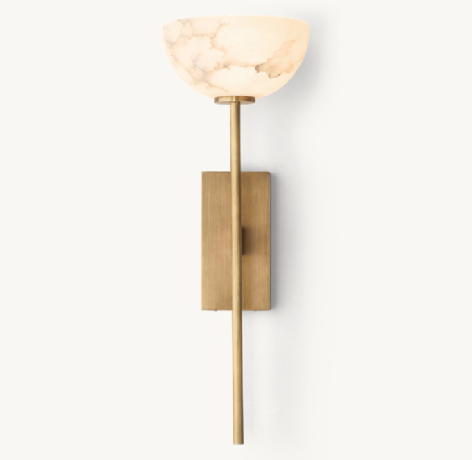 Alara Alabaster Sconce