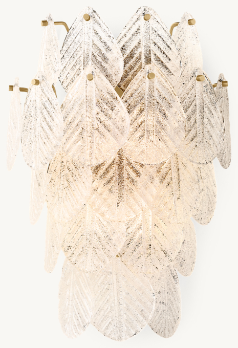 Front view of Fiore Sconce 