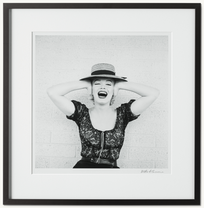 Front view of Morrison Hotel Gallery Photography: Marilyn Monroe By Milton H. Greene 