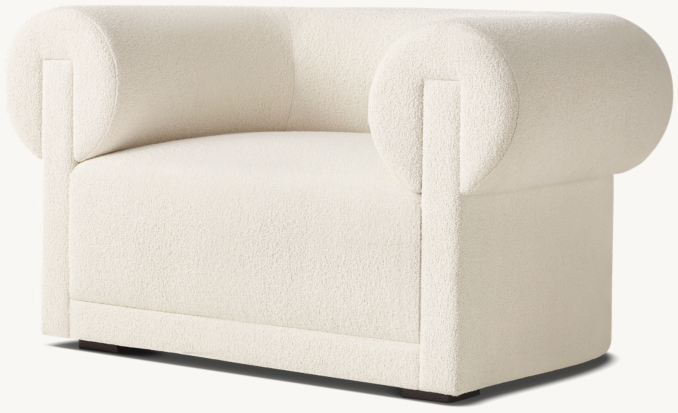 Three Quarter view of Iversen Roll-Back Chair 