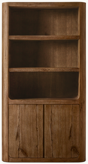 Front view of Oslo Sideboard & Hutch 