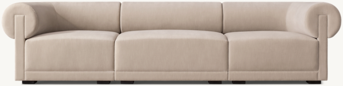 Rh velvet sofa discount