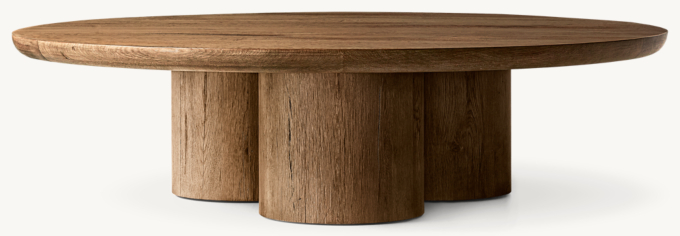 Oslo Cylinder Round Coffee Table