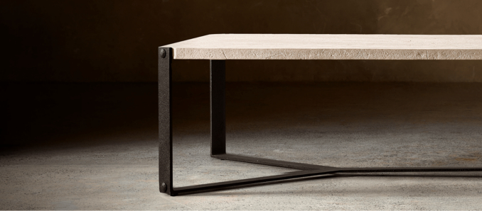 FlatIron Emperador Coffee Table Collection